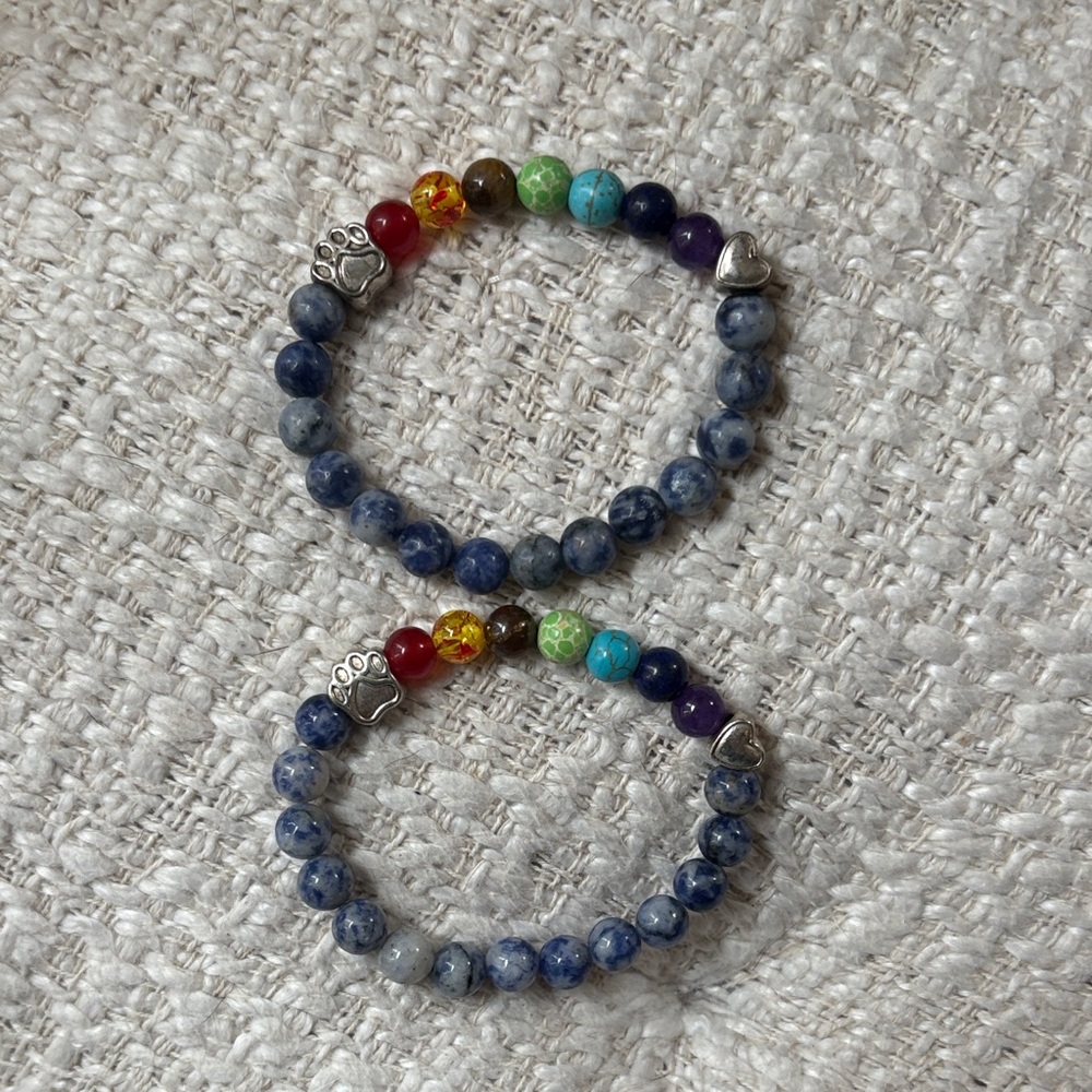 $5/ $25 2 Rainbow 🌈Bridge Pet Loss Bracelets